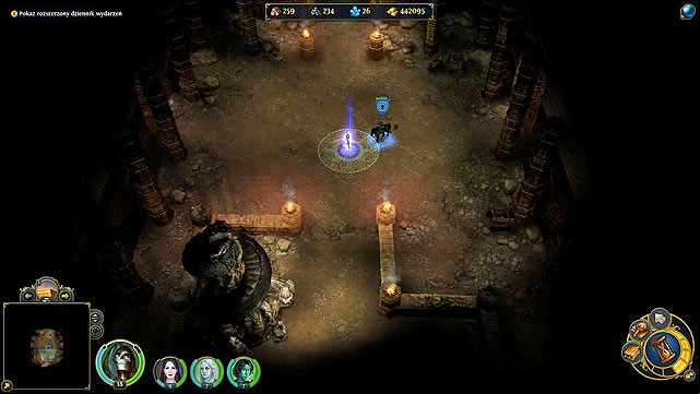 You are in the Ovidios vault - Staff of the Netherworld (4,4) - Mission1 - The Fall of the House of Bull (main quests) - Might & Magic: Heroes VI - Danse Macabre - Game Guide and Walkthrough