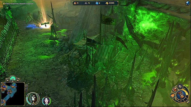 Leave Skeletal Marksmen and Ravenous Ghouls (e - Ring of the Unrepentant - Mission 2 - Mask of the Black Death (main quests) - Might & Magic: Heroes VI - Danse Macabre - Game Guide and Walkthrough