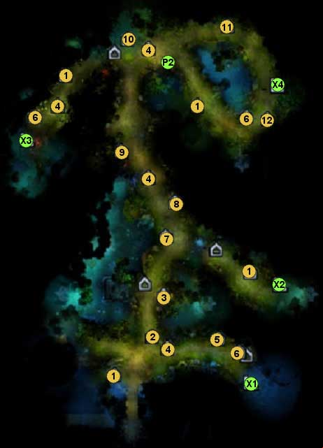 1 - Stone of Enlightment (Gives the hero 2500 EXP - Map 4: underground, locations - The Dungeon campaign, mission 1: maps - Might & Magic: Heroes VI - Shades of Darkness - Game Guide and Walkthrough