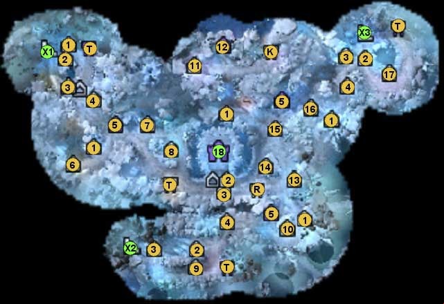 1 - Stone of Enlightment (Gives the hero 2500 EXP - Map 4: surface, locations - The Dungeon campaign, mission 2: maps - Might & Magic: Heroes VI - Shades of Darkness - Game Guide and Walkthrough