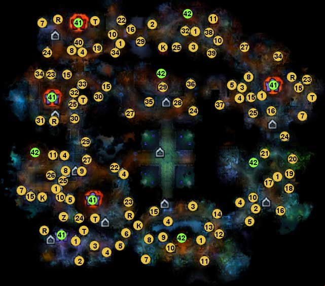1 - Stone of Enlightment (Gives the hero 2500 EXP - Map 2: locations - The Dungeon campaign, mission 4: maps - Might & Magic: Heroes VI - Shades of Darkness - Game Guide and Walkthrough