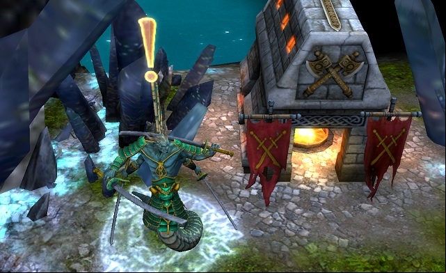 This task begins with visiting the local Naga weaponsmith - Norbu (M2, 13) - Secret of the Shadesteel - Mission 3: The Quest of the Unknown - side quests - Might & Magic: Heroes VI - Shades of Darkness - Game Guide and Walkthrough
