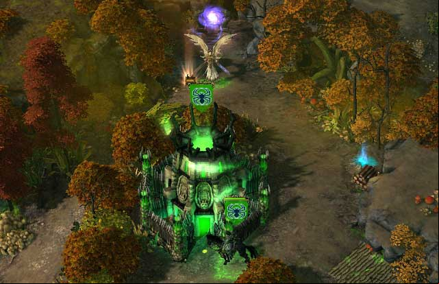 Now you can take over the local Fort (M1, 7) - War Machines (1/2) - Mission 1: A Selfish Prayer for Light - main quests - Might & Magic: Heroes VI - Shades of Darkness - Game Guide and Walkthrough