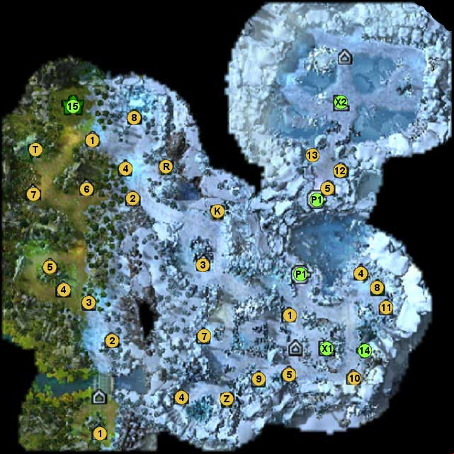 1 - War Ancient (Increases the hero's Leadership and Destiny by 5 in the next battle, additionally gives 5 movement points - Map 2: surface, locations - Mission 2: Faint Hope - maps - Might & Magic: Heroes VI - Shades of Darkness - Game Guide and Walkthrough