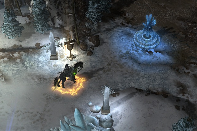At this point you have a choice of two paths: you can play ively, collecting money to increase your army, afterwards take over some units in the middle of the map or head towards the Elemental Kingdom - Master of the Elements - Mission 4: A Dream Which Was Something More - main quests - Might & Magic: Heroes VI - Shades of Darkness - Game Guide and Walkthrough