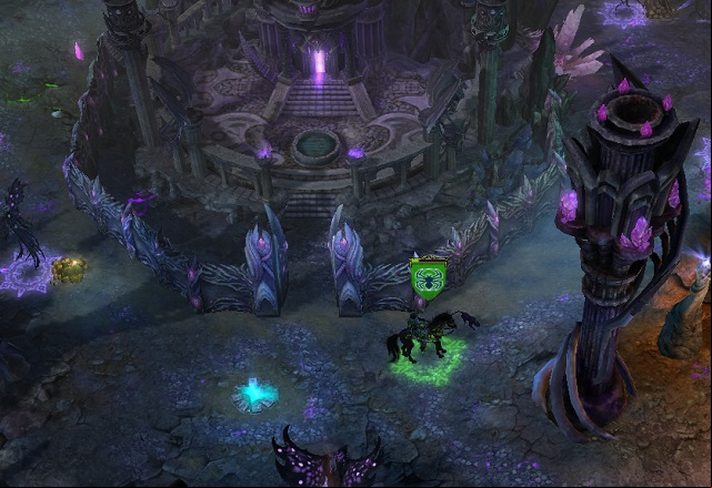 Your task is holding off the town from enemy Light champions - A Matter of Balance - Mission 4: A Dream Which Was Something More - main quests - Might & Magic: Heroes VI - Shades of Darkness - Game Guide and Walkthrough