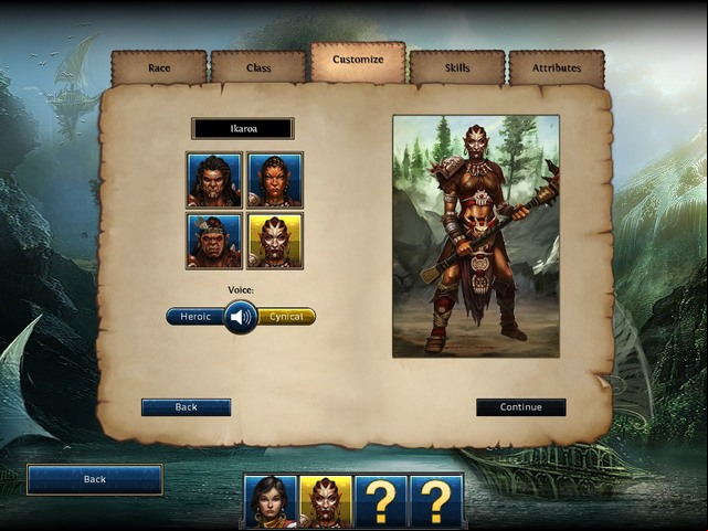 As you can see, the customization options are quite scarce - Customization - Character creation - Might & Magic X: Legacy - Game Guide and Walkthrough