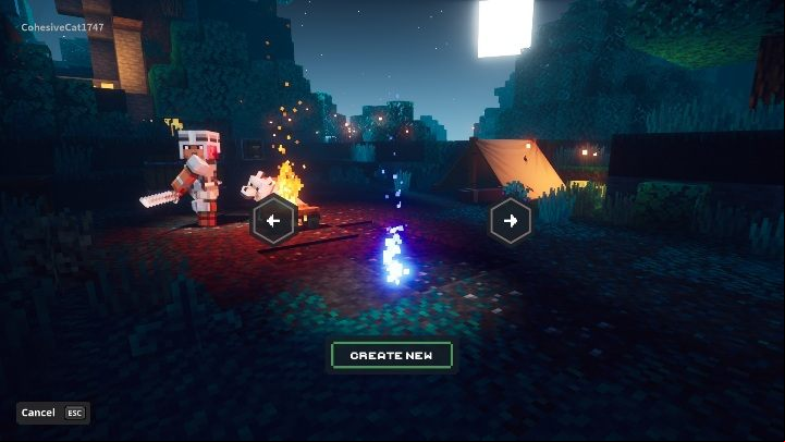 A new character should appear and you will be able to begin your adventure once more - Minecraft Dungeons: Characters - can you have a few of them? Saves - FAQ - Minecraft Dungeons Guide