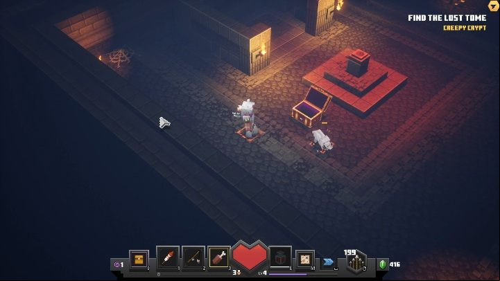 Tasty Bone ability summons a dog that attacks opponents and draws their attention - Minecraft Dungeons: Dog - how to get? Skills - FAQ - Minecraft Dungeons Guide
