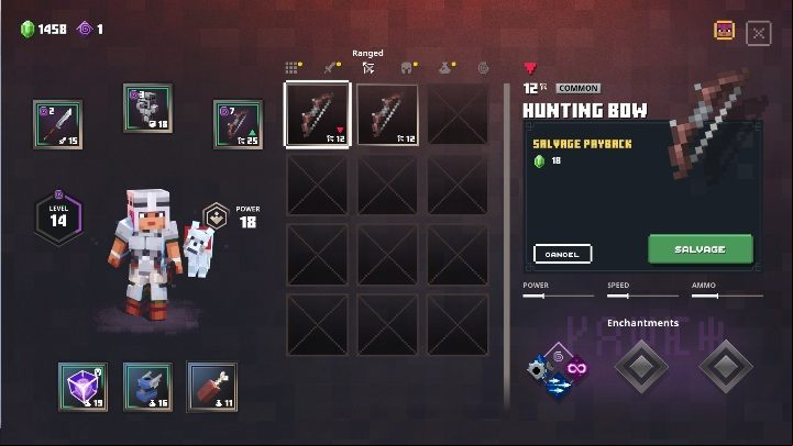 The price of the item is specified in the right corner - Minecraft Dungeons: Items - how to sell? - Trade - Minecraft Dungeons Guide