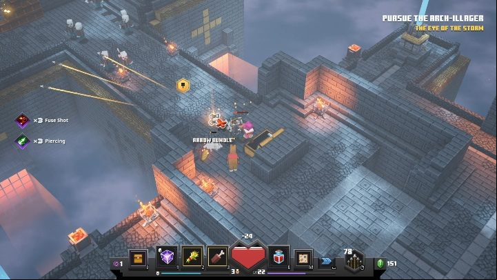 There are two easy ways to get food - Minecraft Dungeons: Food - how to get? Types, meals, health regenerating - Healing & power-ups - Minecraft Dungeons Guide