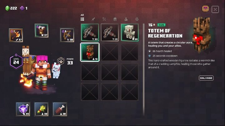 Artifacts are additional abilities in Minecraft Dungeons that can be collected during gameplay - Minecraft Dungeons: Combat - power-ups, tips - Starting tips - Minecraft Dungeons Guide