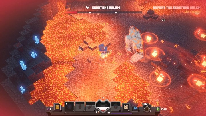 1 - Minecraft Dungeons: Redstone Golem boss fight walkthrough - Bosses - Minecraft Dungeons Guide
