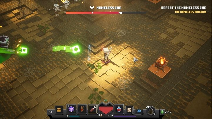 1 - Minecraft Dungeons: Nameless One boss fight walkthrough - Bosses - Minecraft Dungeons Guide