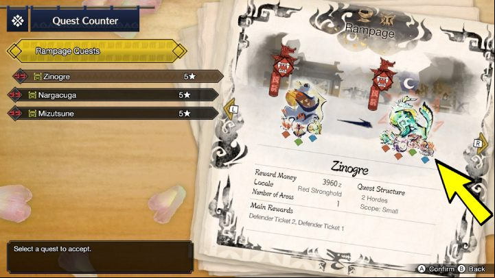 Hordes of monsters consist of several beasts and the main threat that leads them - Monster Hunter rise: Rampage - what is it? - Village - Monster Hunter Rise Guide