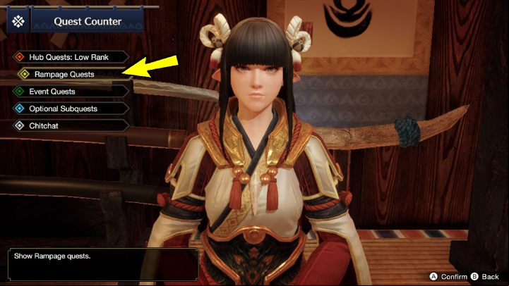 The best way to quickly advance after reaching Hunter Rank 8 is to perform a rampage mission from the hub - Monster Hunter Rise: Hunter level - how to increase? - Hero - Monster Hunter Rise Guide