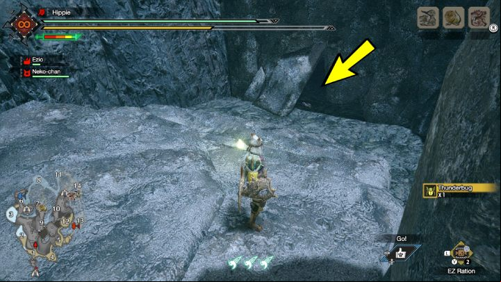 2 - Monster Hunter Rise: Old Messages - Lava Caverns, collectibles, map - Lava Caves - Monster Hunter Rise Guide
