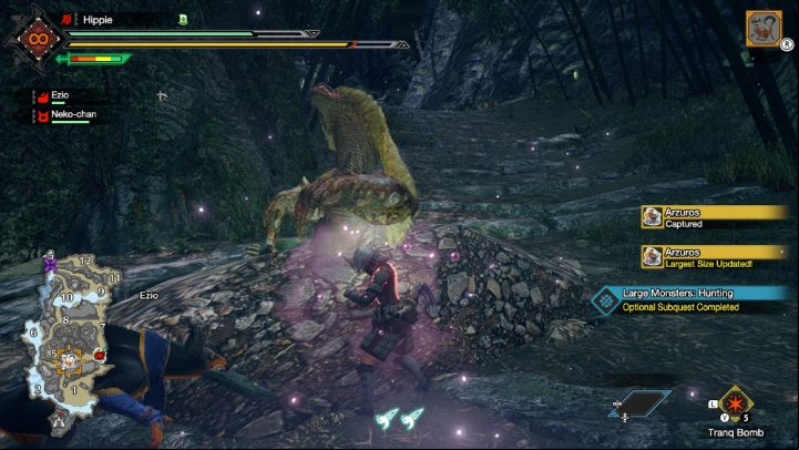 If you notice that the opponent is tired, it's time to set a trap - Monster Hunter Rise: Monster - how to capture? - Fighting and hunting - Monster Hunter Rise Guide
