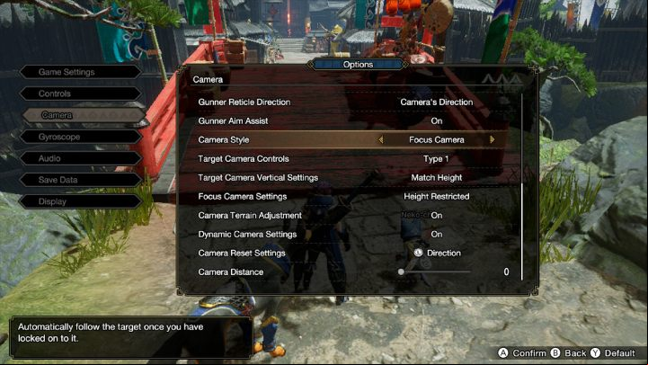 If you're having trouble keeping a target in the view while attacking, change your camera settings - Monster Hunter Rise: Begginers guide - Basics - Monster Hunter Rise game guide
