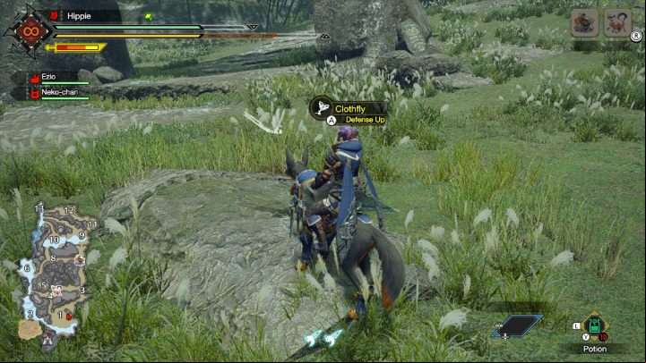 When a quest begins, take a good look around the area - Monster Hunter Rise: Begginers guide - Basics - Monster Hunter Rise game guide