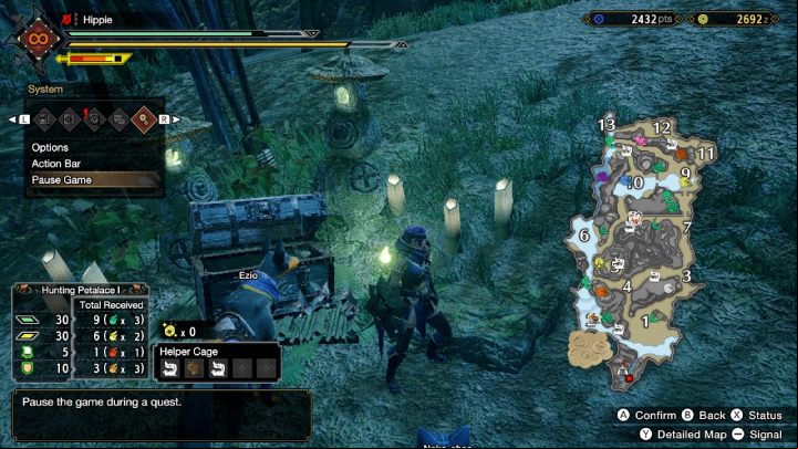 You can pause the game by going into the system tab - press Plus on the controller - Monster Hunter Rise: Begginers guide - Basics - Monster Hunter Rise game guide