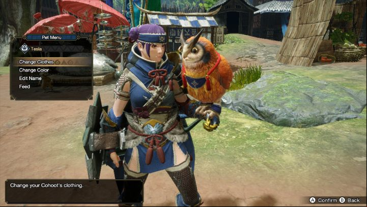 Cohoot is a new animal in the Monster Hunter series - Monster Hunter Rise: Begginers guide - Basics - Monster Hunter Rise game guide