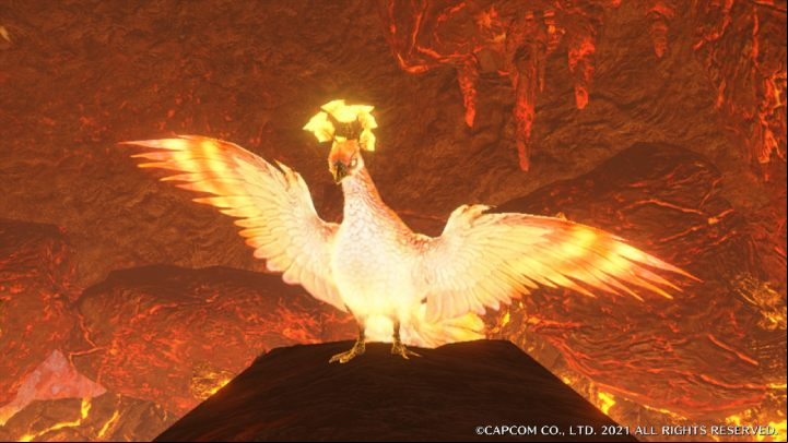 The Hellbill can be found at any time in the lava caves - Monster Hunter Rise: Hellbill - How to find? - Fighting & Hunting - Monster Hunter Rise Guide