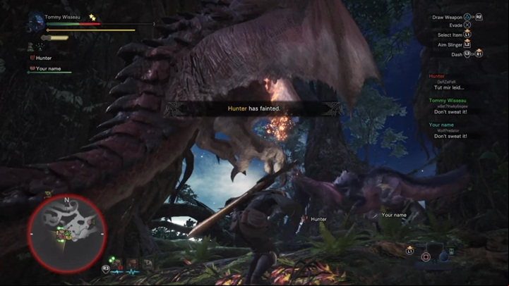 Some monsters can fight with each other, use this to your advantage. - Fighting a monster - a few tips in Monster Hunter World - Hunting - Monster Hunter World Game Guide