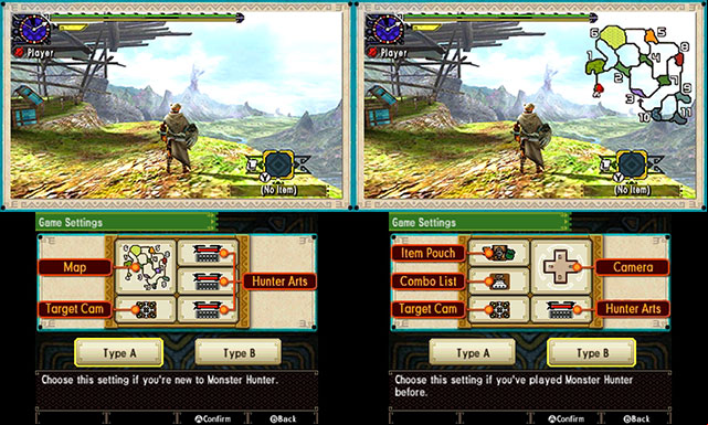 Another choice during character development worth paying attention to is the choice of interface - Character creation - Character - Monster Hunter Generations Game Guide