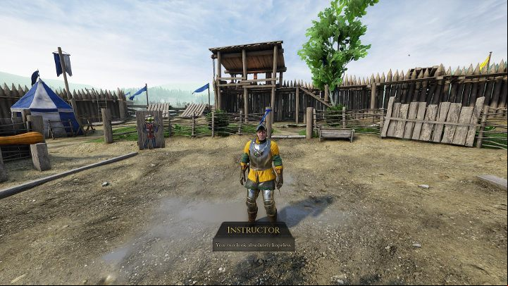 Tutorial presents the basic game mechanics in a funny way. - Beginner Tips for Mordhau - Starting Tips - Mordhau Guide and Tips