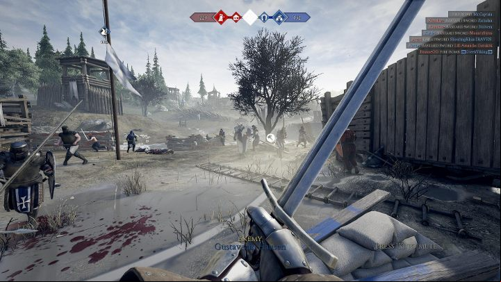 Your attacks deal damage to both enemies and allies. Be careful not to accidentally kill your team . - Beginner Tips for Mordhau - Starting Tips - Mordhau Guide and Tips