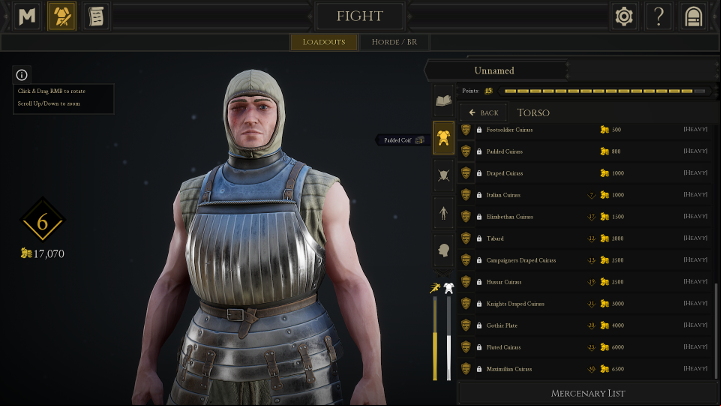 The game has four levels of armor. - Character Creation and Weapon Selection in Mordhau - Starting Tips - Mordhau Guide and Tips