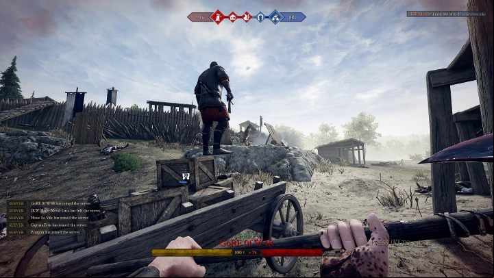 In Frontline mode your team has to capture points and perform simple tasks. - Game modes in Mordhau - Starting Tips - Mordhau Guide and Tips