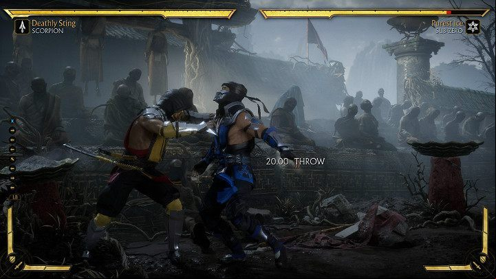 In Mortal Kombat 11, you can make throws in both directions - Throws in Mortal Kombat 11 - Combat guide - Mortal Kombat 11 Guide and Tips