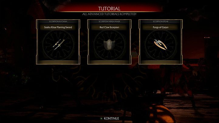 Tutorial in Mortal Kombat 11 was designed in such a way that it takes player through every important element of the gameplay - Tutorial of Mortal Kombat 11 - Game modes - Mortal Kombat 11 Guide and Tips