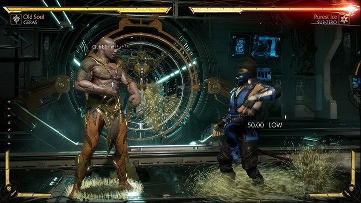 V < - Geras - Mortal Kombat 11 Combos - Characters - Mortal Kombat 11 Guide and Tips
