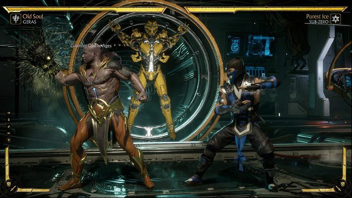 V < - Geras - Mortal Kombat 11 Combos - Characters - Mortal Kombat 11 Guide and Tips