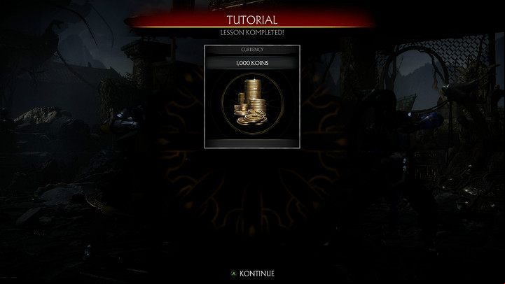 Even veterans should complete the tutorial in Mortal Kombat 11 - How to get koins fast in Mortal Kombat 11? - Basics - Mortal Kombat 11 Guide and Tips