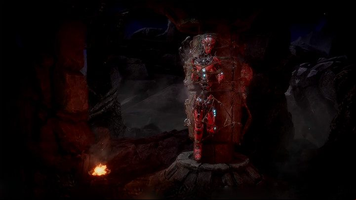 There is a rotating pillar and three levers - Krypt - riddles, puzzles and secrets - Game modes - Mortal Kombat 11 Guide and Tips