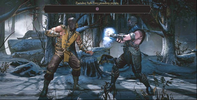 Tutorial shows you the basics of controlling the character, using special moves, forming combos and using advanced techniques - Training | System - System - Mortal Kombat X Game Guide