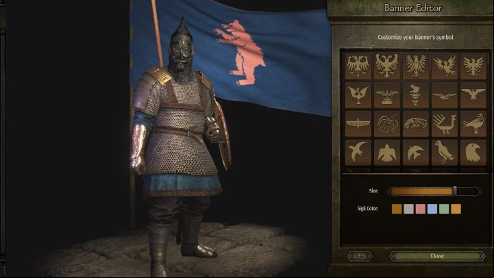 You can open the banner edition screen by pressing the B key. - Mount and Blade 2 Bannerlord: How to change banner, how to create your own? - FAQ - Mount and Blade 2 Bannerlord Guide