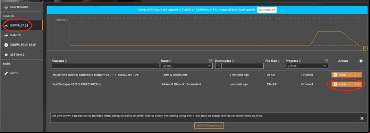 ed modifications can be found in the s tab. - Mount and Blade 2 Bannerlord: How to install mods? - Appendix - Mount and Blade 2 Bannerlord Guide