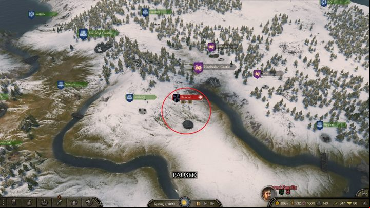 You have to get three pieces of Dragon Banner - youll find them in marked bandit hideouts. - Mount and Blade 2 Bannerlord: How to create your own kingdom? - FAQ - Mount and Blade 2 Bannerlord Guide