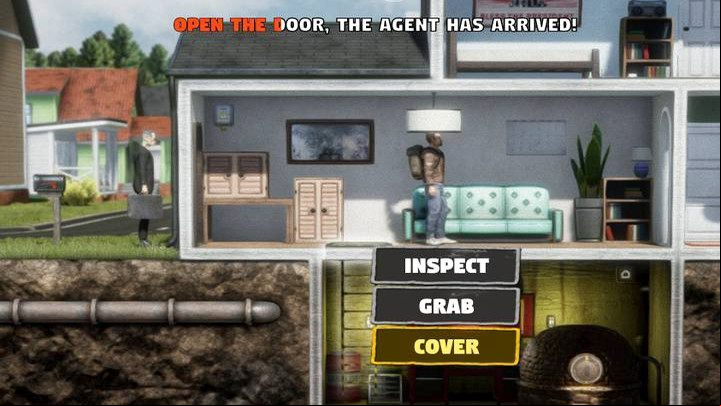 If the level of suspicion is too high during the inspection (especially when the agent finds a trapdoor and a planning board in your bedroom), you will be arrested and will have to load the last save - Mr. Prepper: Agents inspections - Basics - Mr Prepper Guide