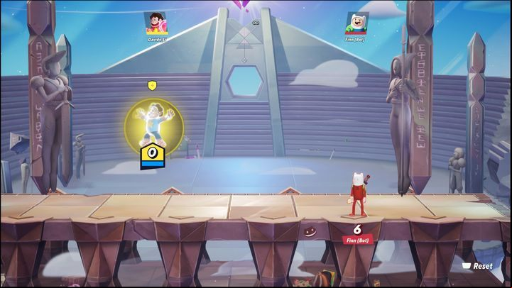If an ally is in trouble, you can step back and grant them a shield with your Neutral Dodge - MultiVersus: Steven Universe - how to play? - s - MultiVersus Guide