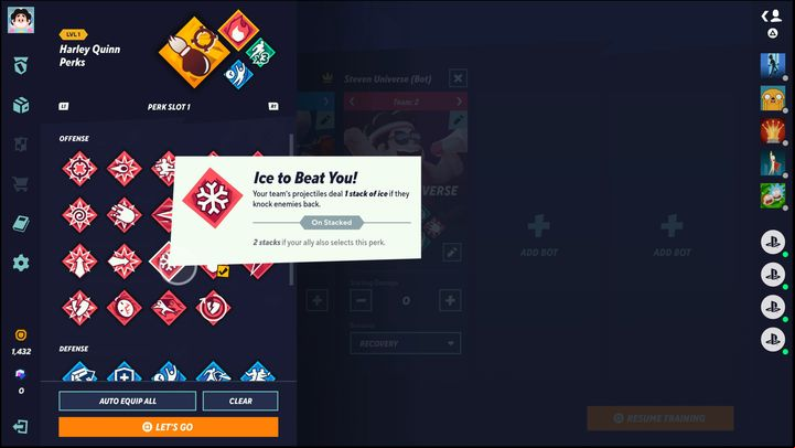 You can also take advantage of other perks that will work just as well for Harley Quinn - MultiVersus: Harley Quinn - how to play? - Assassins - MultiVersus Guide