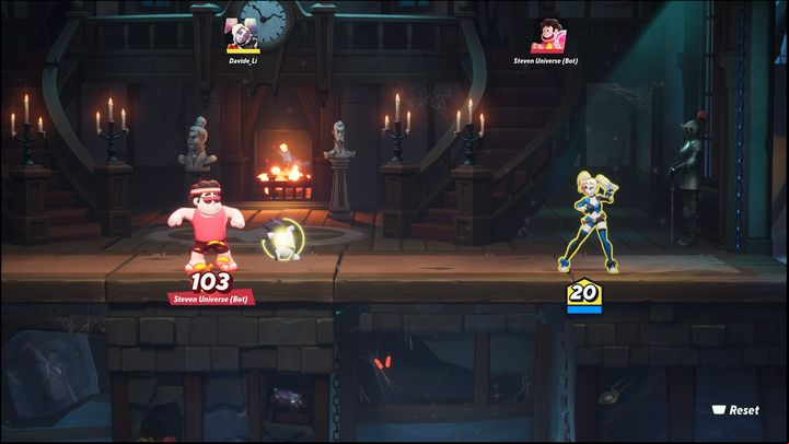 The most deadly tactic is sticking an explosive to the enemy, attacking him with a series of basic blows ending in an aerial launch, and throwing him into a baloon trap - MultiVersus: Harley Quinn - how to play? - Assassins - MultiVersus Guide