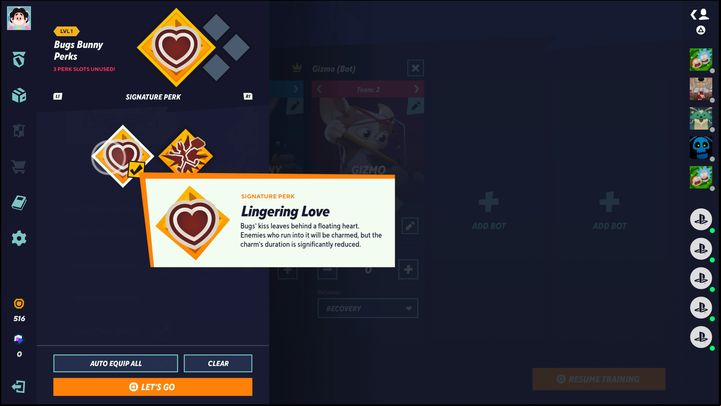 Bugs Bunny offers 2 signature perks) - MultiVersus: Bugs Bunny - how to play? - Mages - MultiVersus Guide
