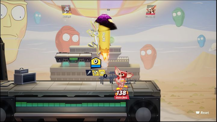 Before the fight, think about where you would like to use your powerful moves such as dropping a safe or rockets - MultiVersus: Bugs Bunny - how to play? - Mages - MultiVersus Guide