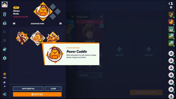 The second signature perk is called Power Cuddle - MultiVersus: Gizmo - how to play? - s - MultiVersus Guide